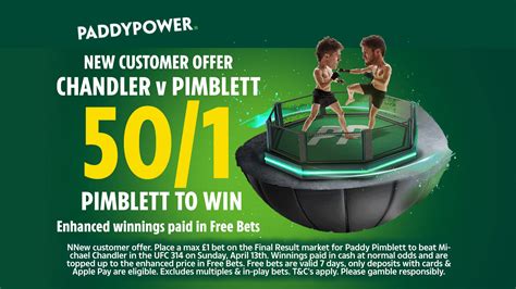 paddy power ufc odds.